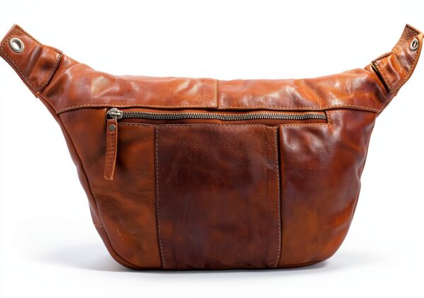 Gusti Marsupio in pelle – Freya, da donna e da uomo, marsupio, in pelle, marrone 2, Einheitsgröße, Stile retr-7