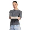 Gusti Addison - Astuccio portapenne, in pelle, colore: Argento-1
