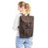 Gusti Zaino in pelle Nolan, zaino vintage da città, per attività all'aperto, per computer portatile, per escursioni-8