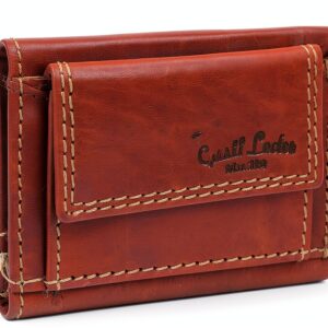 Gusti Leder studio Ronald portafogli vera pelle banconote stilistico elegante monete pratico marrone 2A70-22-6-0