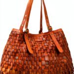 Gusti Borsa a tracolla in pelle - Demery vintage Shopper in vera pelle Donna Marrone-0