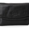 Gusti Leder Portafoglio Studio Asmund portamonete in vera pelle da donna nero-8