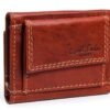 Gusti Leder studio Ronald portafogli vera pelle banconote stilistico elegante monete pratico marrone 2A70-22-6-9