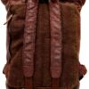 Gusti Zaino a Joy spalla vintage rolltop outdoor ufficio marrone pelle-3