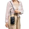 Gusti Estera - Borsa a tracolla da donna in pelle vintage, Nero , Taglia unica per tutti-2