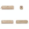 Gusti Addison - Astuccio portapenne, in pelle, colore: Argento-2