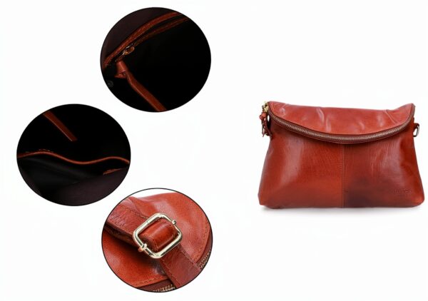 Gusti Borsa a mano in pelle - Borsa a tracolla Gardenia-4