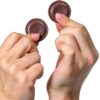 Gusti Marcelas magnetico in pelle – Fidget antistress per ADHD marrone-1